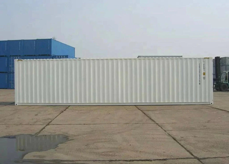 40-Fuß-weißer Versandcontainer – neu